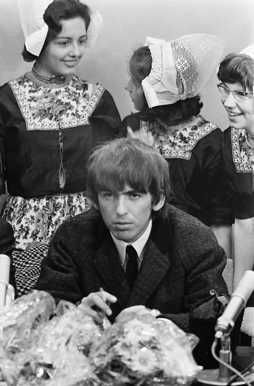George Harrison, conférence de presse de Schiphol, 5 juin 1964.