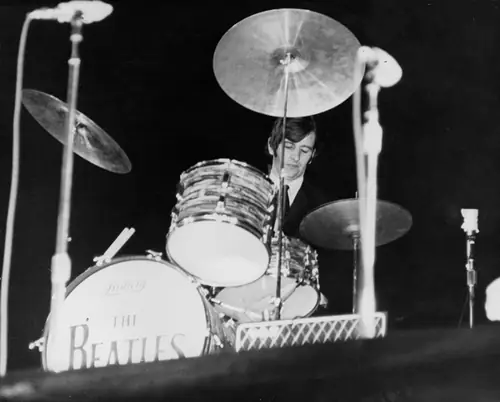 Derrière sa batterie, Jacksonville, 11 septembre 1964.