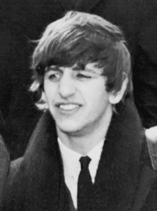 Ringo Starr à New York, février 1964.